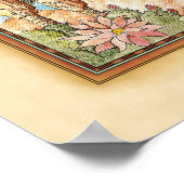 Palm Springs Ca Map Poster (Ecke)