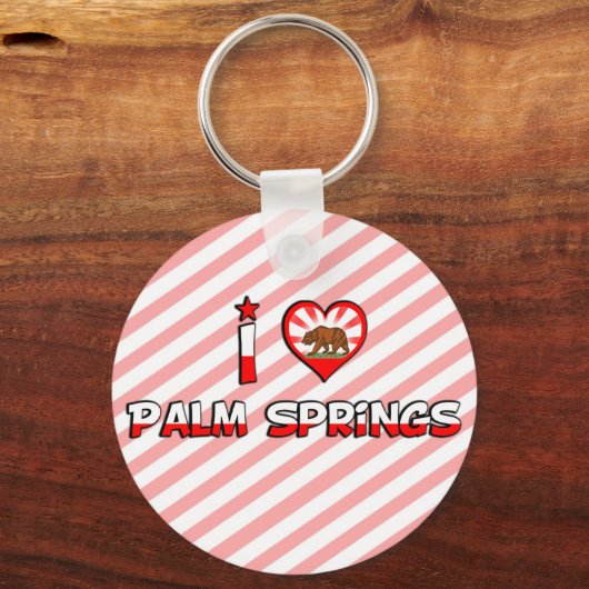 Palm Springs, CA Schlüsselanhänger (Vorderseite)