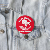 Palm Springs California Button (Beispiel)
