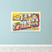 Palm Springs California CA Large Letter Postcard Leinwanddruck (Insitu (Holzboden))