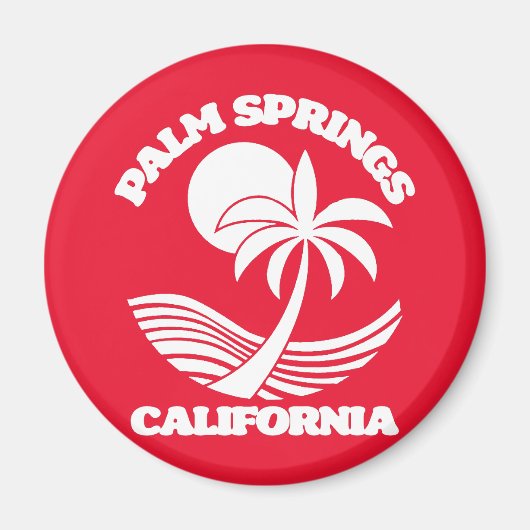 Palm Springs California Magnet (Vorne)