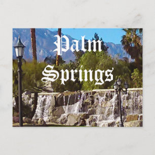 Palm Springs California Postcard Postkarte