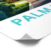 Palm Springs California Travel Print Poster (Ecke)