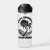 Palm Springs California Trinkflasche (Rückseite)