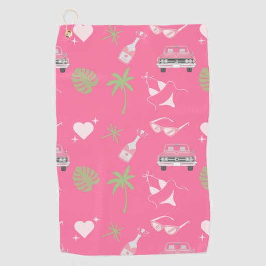 Palm Springs Country Club Golf Handtuch für Frauen (Vorderseite)