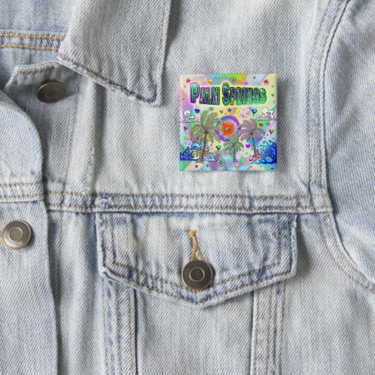 Palm Springs Deep Dream Button (Beispiel)