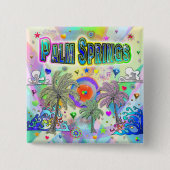 Palm Springs Deep Dream Button (Vorderseite)