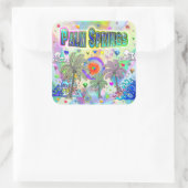 Palm Springs Deep Dream Sticker (Tasche)
