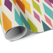 Palm Springs Diamonds Midjahrhundert Modernes Must Geschenkpapier (Rolleneckpunkt)