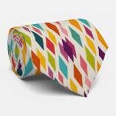 Palm Springs Diamonds Midjahrhundert Modernes Must Krawatte (Gerollt)