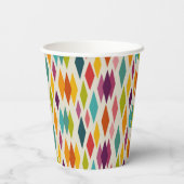 Palm Springs Diamonds Mitteljahrhundert Moderne Ho Pappbecher (Rückseite)