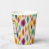 Palm Springs Diamonds Mitteljahrhundert Moderne Ho Pappbecher (Links)