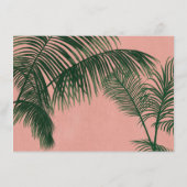 Palm Springs Directors Card Begleitkarte (Rückseite)