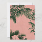 Palm Springs Einladung (Rückseite)