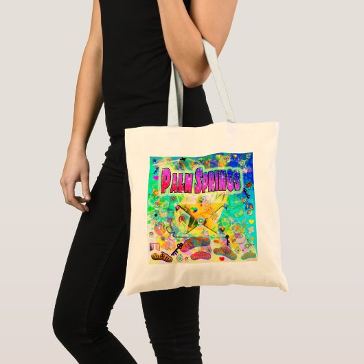 Palm Springs Epoch Hour Tote Bag Tragetasche (Vorderseite (Produkt))