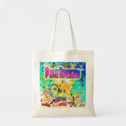 Palm Springs Epoch Hour Tote Bag Tragetasche (Vorne)