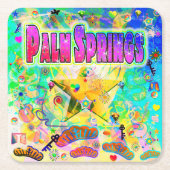 Palm Springs Epoch Hour Untersetzer (Vorderseite)