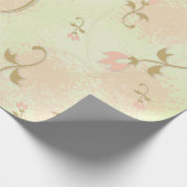 Palm Springs Florals Geschenkpapier (Ecke)