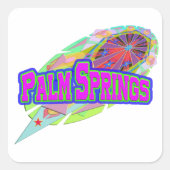 "Palm Springs" Future Sticker (Vorderseite)