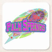 "Palm Springs" Future Untersetzer (Vorderseite)