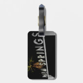 Palm Springs-Gepäckanhänger Gepäckanhänger (Rückseite vertikal)