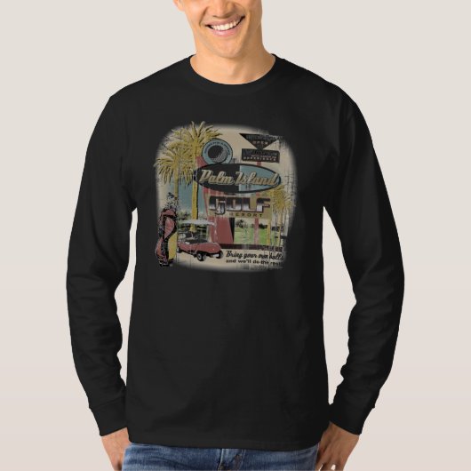 Palm Springs-Golf T-Shirt (Vorderseite)