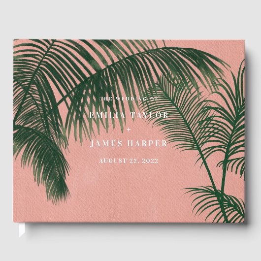 Palm Springs Guestbook Gästebuch (Vorderseite)