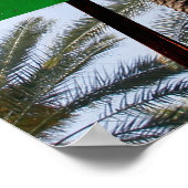 Palm Springs heißt dich herzlich willkommen! Poster (Ecke)