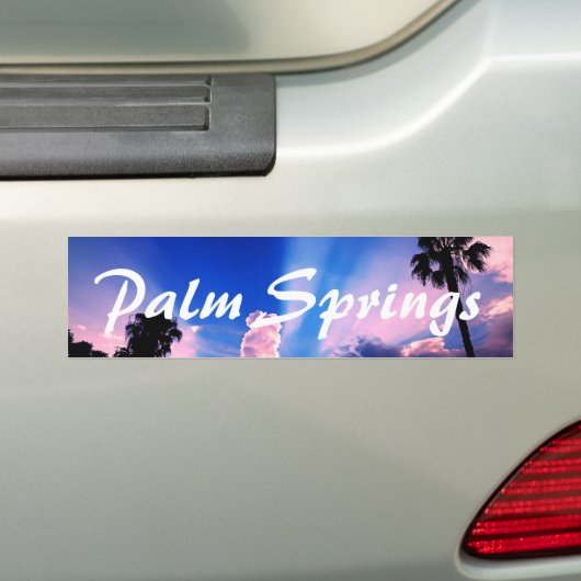 Palm Springs-Himmel Autoaufkleber (Auf Auto)