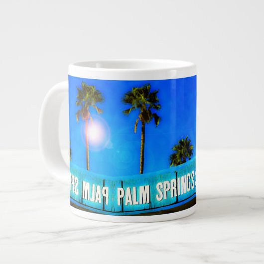 PALM SPRINGS Jumbo Tasse (Vorderseite Links)
