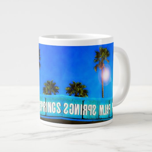 PALM SPRINGS Jumbo Tasse (Vorderseite Rechts)