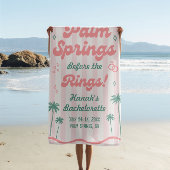 Palm Springs Junggeselinnen-Abschied Strandtuch
