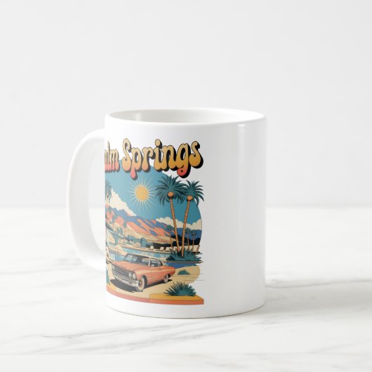 Palm Springs Kaffeetasse (Vorderseite Links)