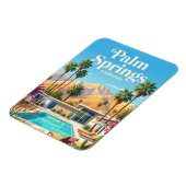 Palm Springs Kalifornien Magnet (Linke Seite)