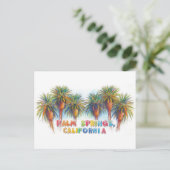 Palm Springs Kalifornien Postkarte (Stehend Vorderseite)