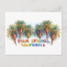 Palm Springs Kalifornien Postkarte