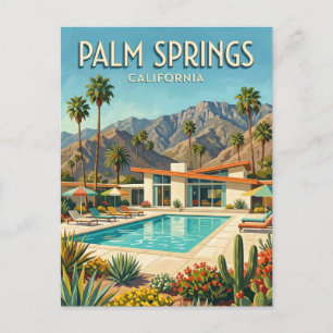 Palm Springs Kalifornien Postkarte