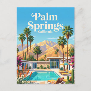 Palm Springs Kalifornien Postkarte