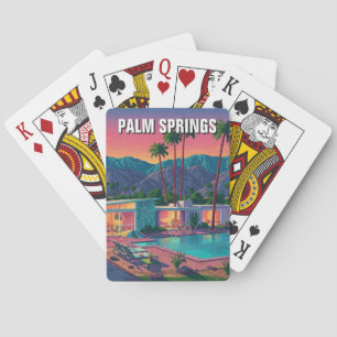 Palm Springs Kalifornien Spielkarten