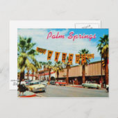 Palm Springs, Kalifornien, Vintag 1950 Postkarte (Vorne/Hinten)