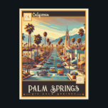 Palm Springs, Kalifornien | VINTAG Postkarte<br><div class="desc">Begeben Sie sich mit unserer bezaubernden Vintagen Palmsprings Postcard in die glamouröse Zeit der Palmsprings Mitte des Jahrhunderts. Diese atemberaubende Abbildung zeigt nicht nur die Schönheit dieser Wüstenoase, sondern verkörpert auch das Wesen einer vergangenen Zeit. Egal ob Sie Sammler, Fan der Retro-Ästhetik sind oder das perfekte Geschenk suchen, diese Postkarte...</div>