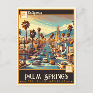 Palm Springs, Kalifornien | VINTAG Postkarte