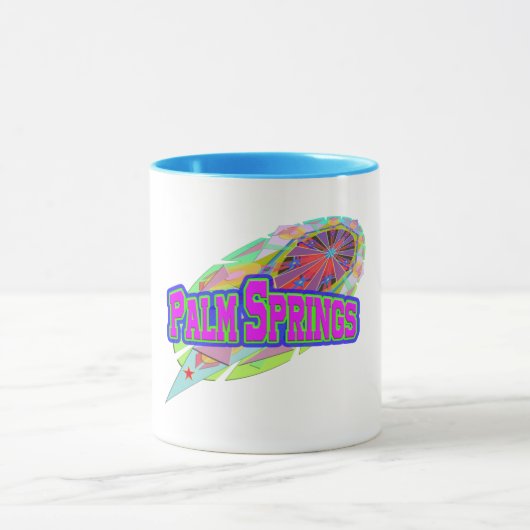 "Palm Springs" - Künftige Tasse (Zentrum)