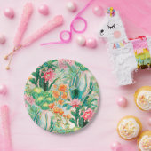 Palm Springs-Laub Pappteller (Party)