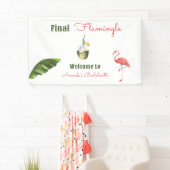 Palm Springs letzter Flamingle-Junggeselinnen-Absc Banner (Insitu)