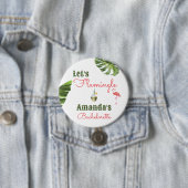 Palm Springs letzter Flamingle-Junggeselinnen-Absc Button (Beispiel)