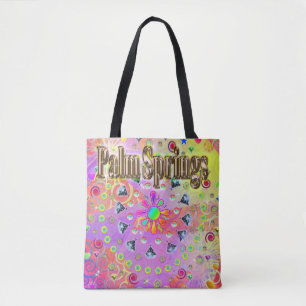 Palm Springs Lucky Golden Tote Tag Tasche