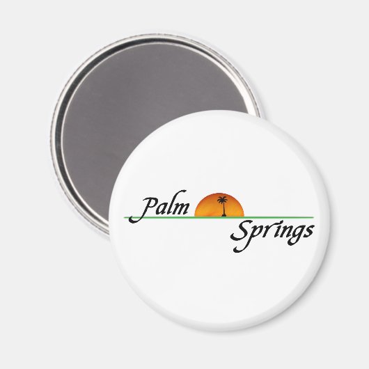 Palm Springs Magnet (Vorderseite/Rückseite)