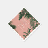 Palm Springs Napkin Serviette (Ecke)