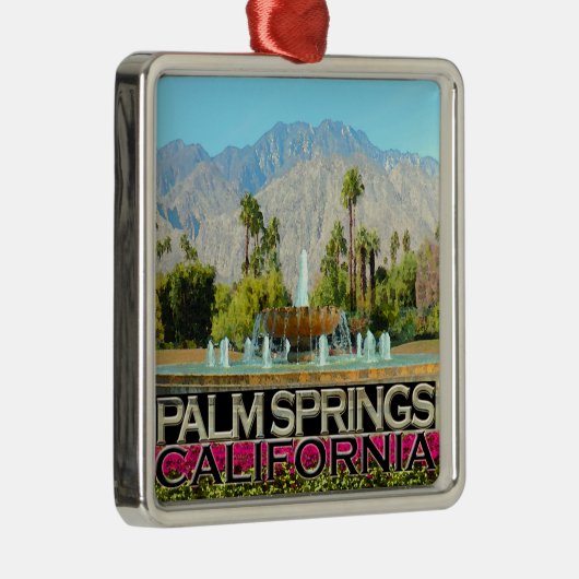 Palm Springs Ornament Aus Metall (Rechts)